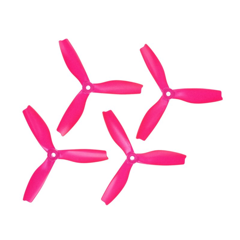 HQProp Dreiblatt DPS 5"x4x3  (12.7cm) Durable S Propeller Set Pink - 4 pcs, Polycarbonate